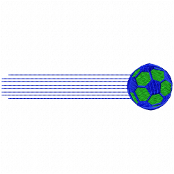 Football Embroidery Design 8 Football Embroidery Design 8